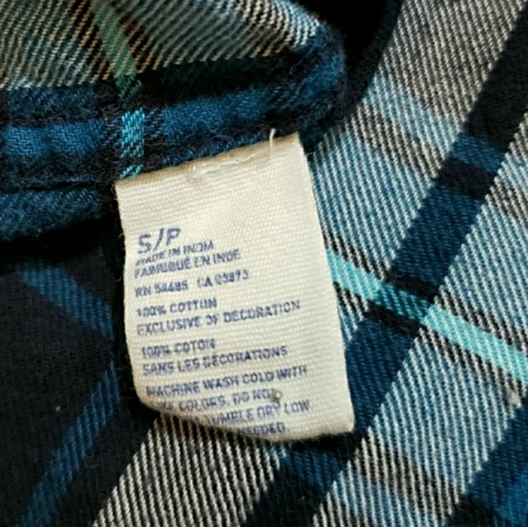 American Eagle Outfitters Long Sleeve Button Down Flannel Shirt - Picture 3 of 4